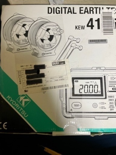 共立電気計器 デジタル接地抵抗計 KEW 4105DL