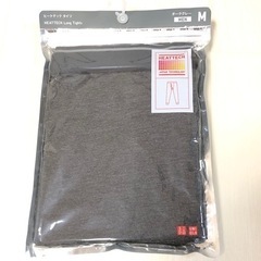 新品未回復！UNIQLO ヒートテックレギンスパンツ　メンズ　M