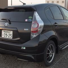 アクアG 黒★諸費用込み★8.5万キロ★検令7年5月★純正エアロ★純正オートクルーズ★ワンオーナー★カラーモニタ★フルセグナビ★ETC★車速感応ドアロック★シートヒータ★ナノイーの画像