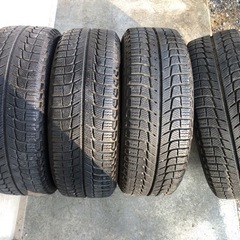 冬タイヤ 185/60R15 PCD114アルミ付きミシュラン製スタッドレス4本組の画像