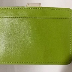 IDホルダー　定期入れ　身分証入れ　合皮　未使用品の画像