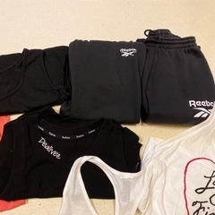 【まとめてお譲り】リーボック&NIKEなどのスポーツウェア各種レギンスタンクトップパンツレディースの画像