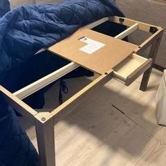 【値下げ】ニトリこたつ　こたつ布団付きの画像