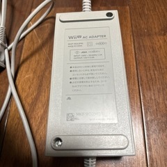 任天堂wiiU専用ACアダプターの画像