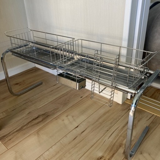 ディノス伸長式シンク上水切り1段