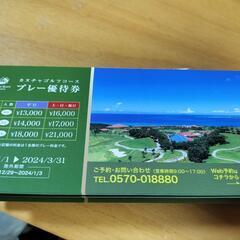 カヌチャリゾート割引券の画像
