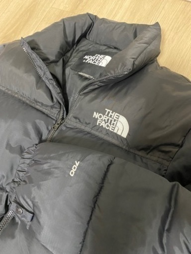 ノースフェイス　ダウンジャケット　ヌプシ　ブラック　定番　700フィル　XL