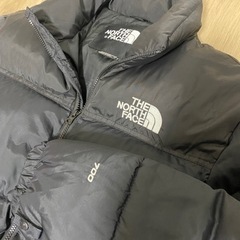 ノースフェイス　ダウンジャケット　ヌプシ　ブラック　定番　700フィル　XLの画像