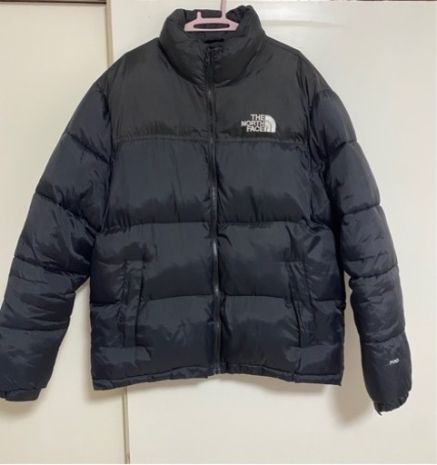 ノースフェイス　ダウンジャケット　ヌプシ　ブラック　定番　700フィル　XL