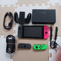 ニンテンドー　スイッチ　画面スジあり