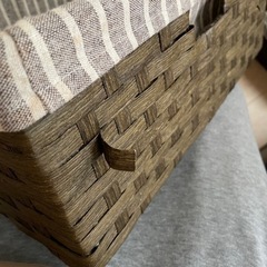 ニトリ　ランドリー　収納の画像
