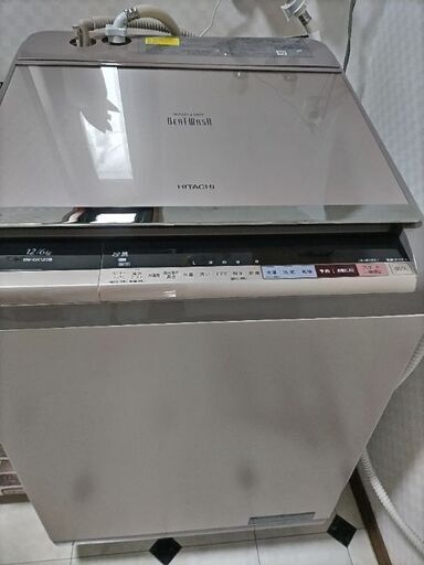 日立ビートウォッシュ洗濯機12kg　洗濯乾燥機