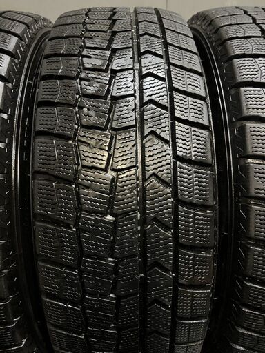 DUNLOP WINTER MAXX WM02 185/60R15 15インチ スタッドレス 4本 バリ溝 インサイト フィット ヤリス ヴィッツ等　(VTG762)