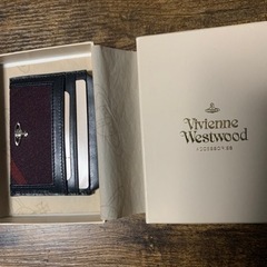 値下げ8900→7900円 イタリア製 新品 Vivienne Westwood カードケースの画像