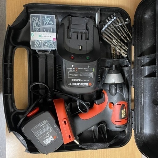 ブラックアンドデッカー　インパクトドライバー12v  Black \u0026 Decker コードレスインパクトドライバー SX5000