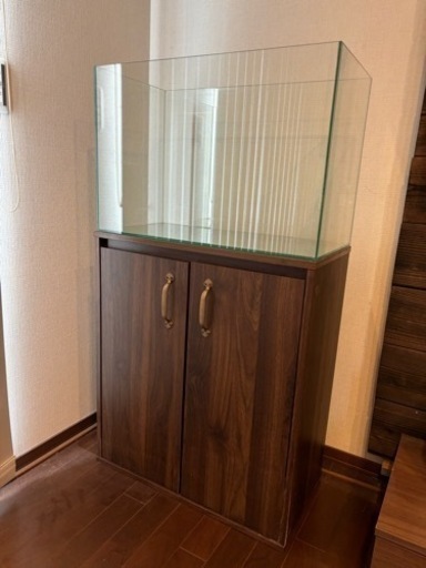 60cm水槽セット(水槽、水槽台、ガラス蓋)