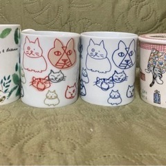 マンハッタナーズ　食器セット　マグカップ　大皿　小皿　箸置きの画像