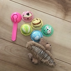 アイスクリームセットandヘアクリップ