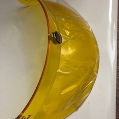 【SALE】ジェットヘル等ショートカラーバイザーイエロー‼️