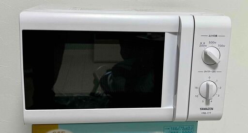 美品YAMAZEN電子レンジ６０Hz YRB-177