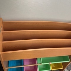 決まりました！子ども 本棚 おもちゃ箱の画像