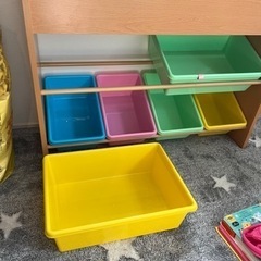 決まりました！子ども 本棚 おもちゃ箱の画像
