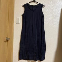 ノースリーブワンピース 黒