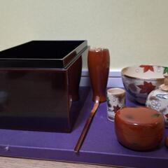 茶箱　お茶会の画像