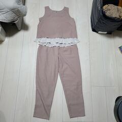 セットアップ ピンクベージュ