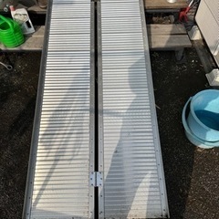 中古車椅子用スロープ売りますの画像