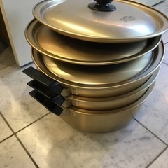 【中古品】鍋3つ