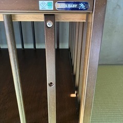 [受け渡し者決定]サワベビー　ハイタイプ　ベビーベッドの画像