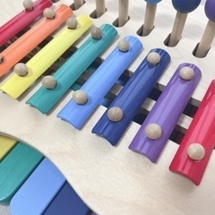 子供用　木琴　ピアノ　木製おもちゃの画像