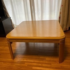 木製こたつセット　75cm✖️75cm
