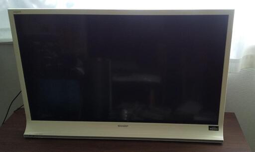 【値下げ】シャープ 40V型 液晶テレビ \nAQUOS LC-40J9-W フルハイビジョン HDD(外付) 2013年モデル