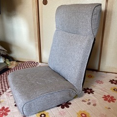 座面にコイルスプリングを使用した座椅子