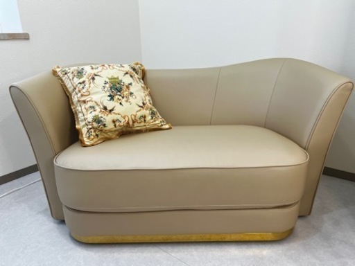 最終値下げ【東京都調布市】フランフラン Francfranc アンクレットソファ（ベージュ）