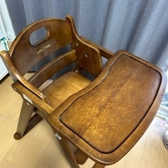 木製ハイチェア　LARUTANラルタンの画像