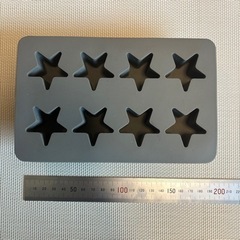 星型シリコン型| お菓子型の画像
