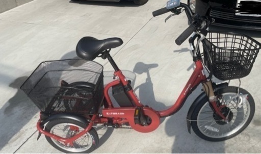 アシらく・トロワ 電動アシスト三輪自転車T(ほぼ未使用)