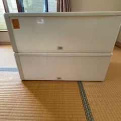 衣装ケース2個の画像
