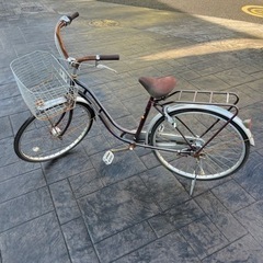 【取引中】自転車　1/6(土)12時頃　受け取り可能な方