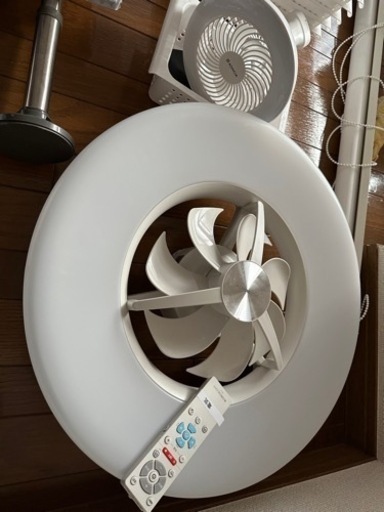 ファン付きシーリングライト　2点セット