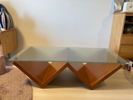 アルフレックス　モンターニャ定価19万円　W型の希少テーブル