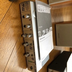 カラオケ　セット　アンプ　ミキサー　マイク　ケーブルの画像