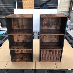 コーナン カラーボックス２コセット+バスケット1コ