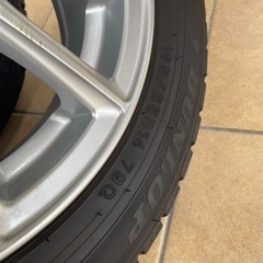 スタッドレスタイヤ4本　ダンロップ ウィンターマックスの画像