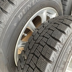 スタッドレスタイヤ4本　ダンロップ ウィンターマックスの画像