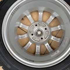 スタッドレスタイヤ4本　ダンロップ ウィンターマックスの画像