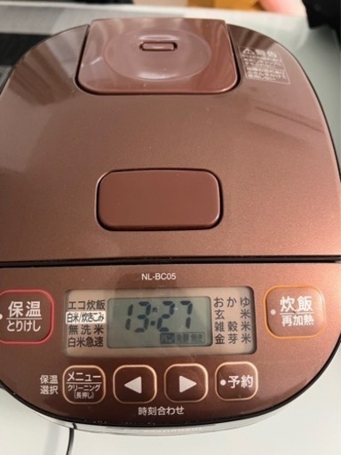炊飯器3合炊き